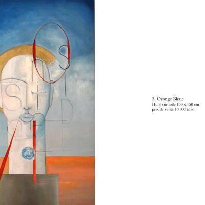 Orange bleue